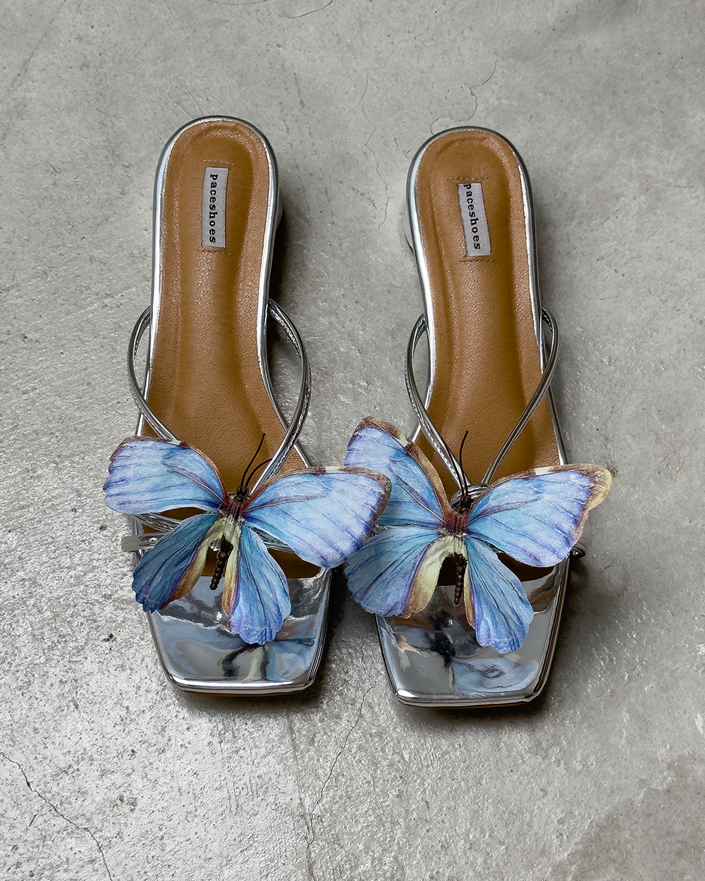 Garden Series - silver / cindy wings