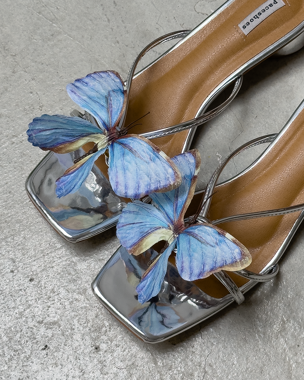 Garden Series - silver / cindy wings