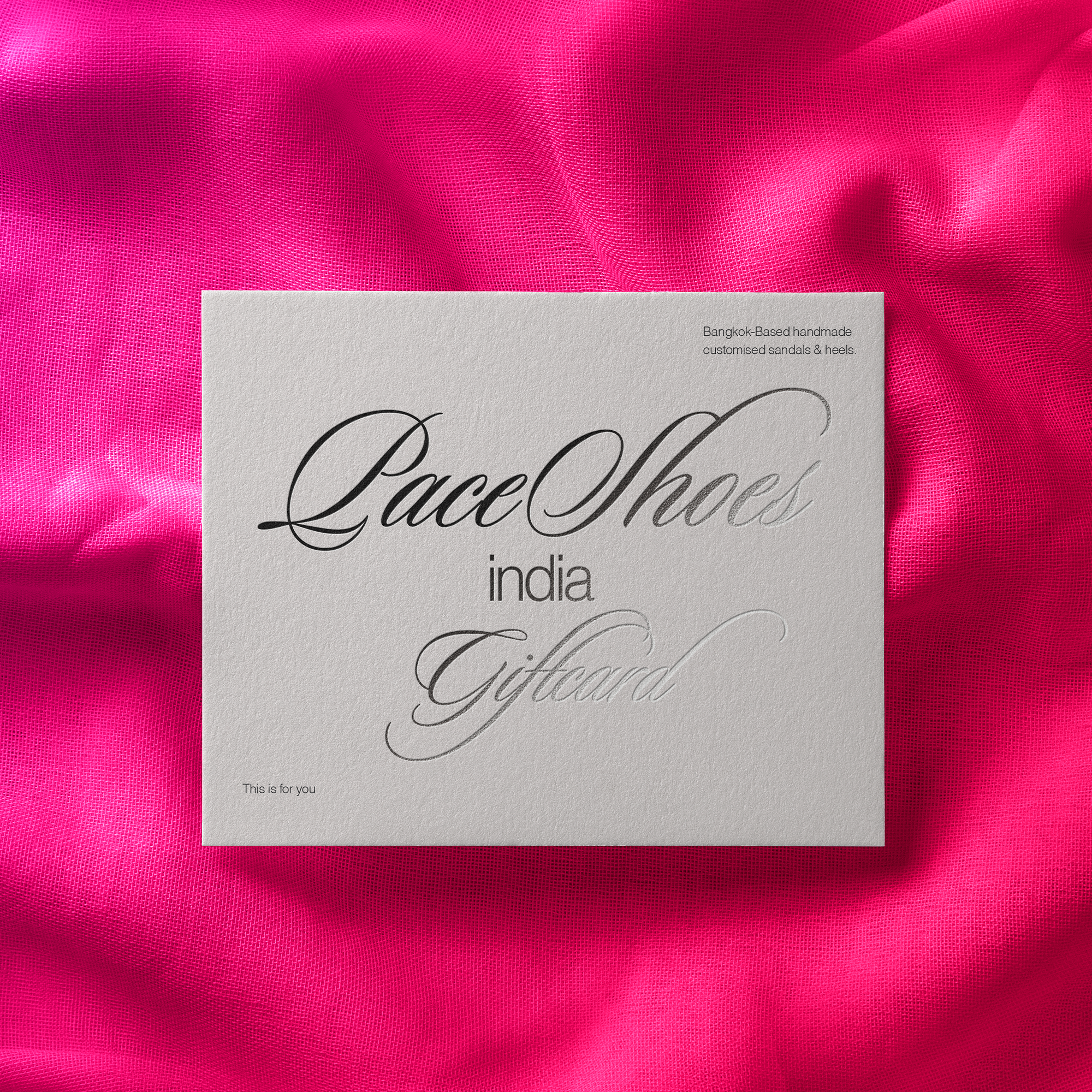 Pace Shoes India - Gift Card